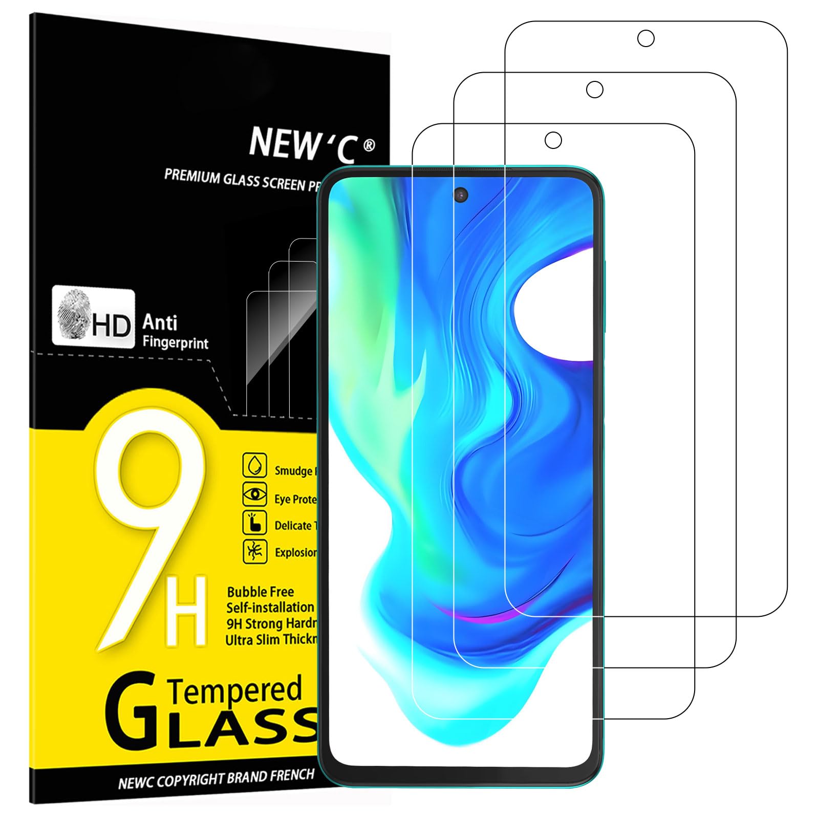 71FULxrYnL.jpg Protection d'écran Verre trempé Poco M2 Pro