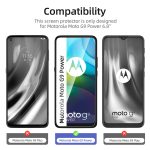 Protection d'écran Verre trempé Moto G9 Power - PT01