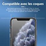 Protection d'écran Verre trempé iPhone 11 Pro / iPhone X / iPhone XS - PT02