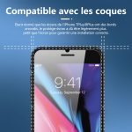 Protection d'écran Verre trempé iPhone 7 Plus / iPhone 8 Plus - PT02