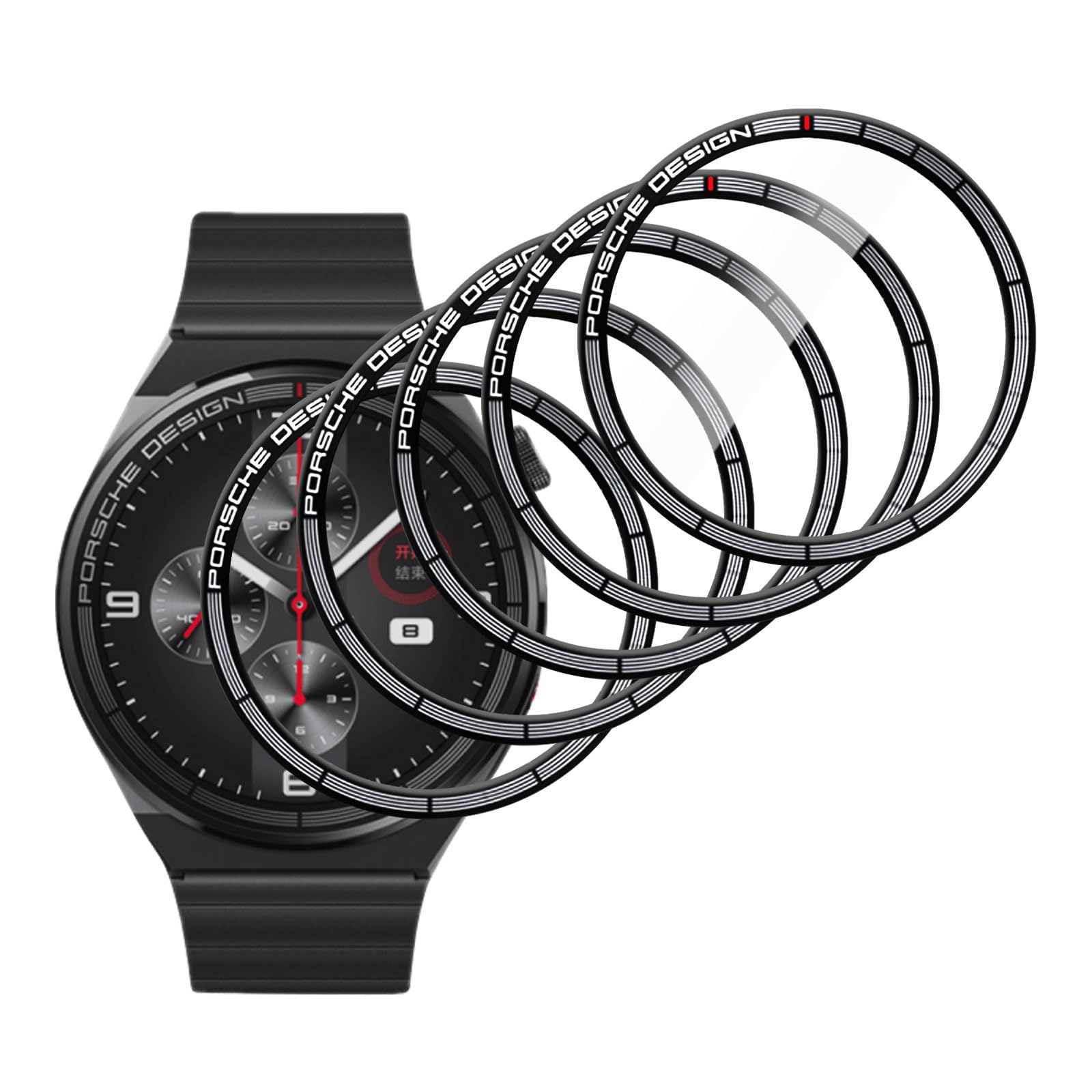 71JG5OsY9iL.jpg Protection d'écran TPU Huawei Watch GT 3 Porsche Design