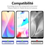 Protection d'écran Verre trempé Redmi 8 / Redmi 8A - PT01