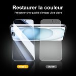 Protection d'écran Verre trempé iPhone 16 Plus / iPhone 15 Plus - PT06