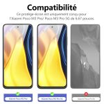Protection d'écran Verre trempé Poco M3 Pro / Poco M3 Pro 5G - PT01