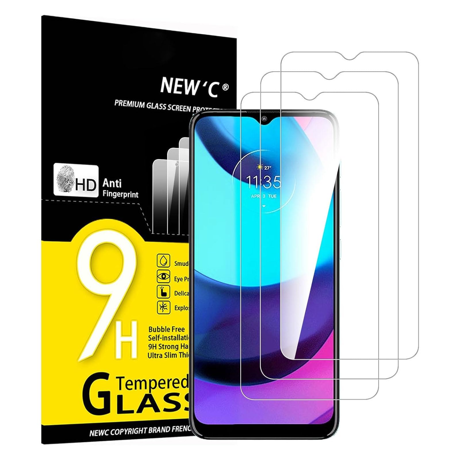 71MTmGWIrEL.jpg Protection d'écran Verre trempé Motorola Moto E20