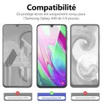 Protection d'écran Verre trempé Galaxy A40 - PT01