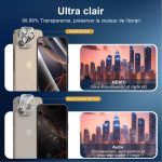 Protection d'écran Verre trempé iPhone 16 Pro Max - PT06