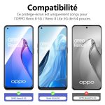 Protection d'écran Verre trempé Reno 8 5G / Reno 8 Lite 5G - PT01