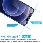 Protection d'écran Verre trempé iPhone 12 Mini - PT02