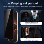 Protection d'écran Verre trempé iPhone 17 Pro Max / iPhone 16 Pro Max - PT04