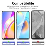 Protection d'écran Verre trempé Oppo A74 4G / Oppo A94 5G - PT01