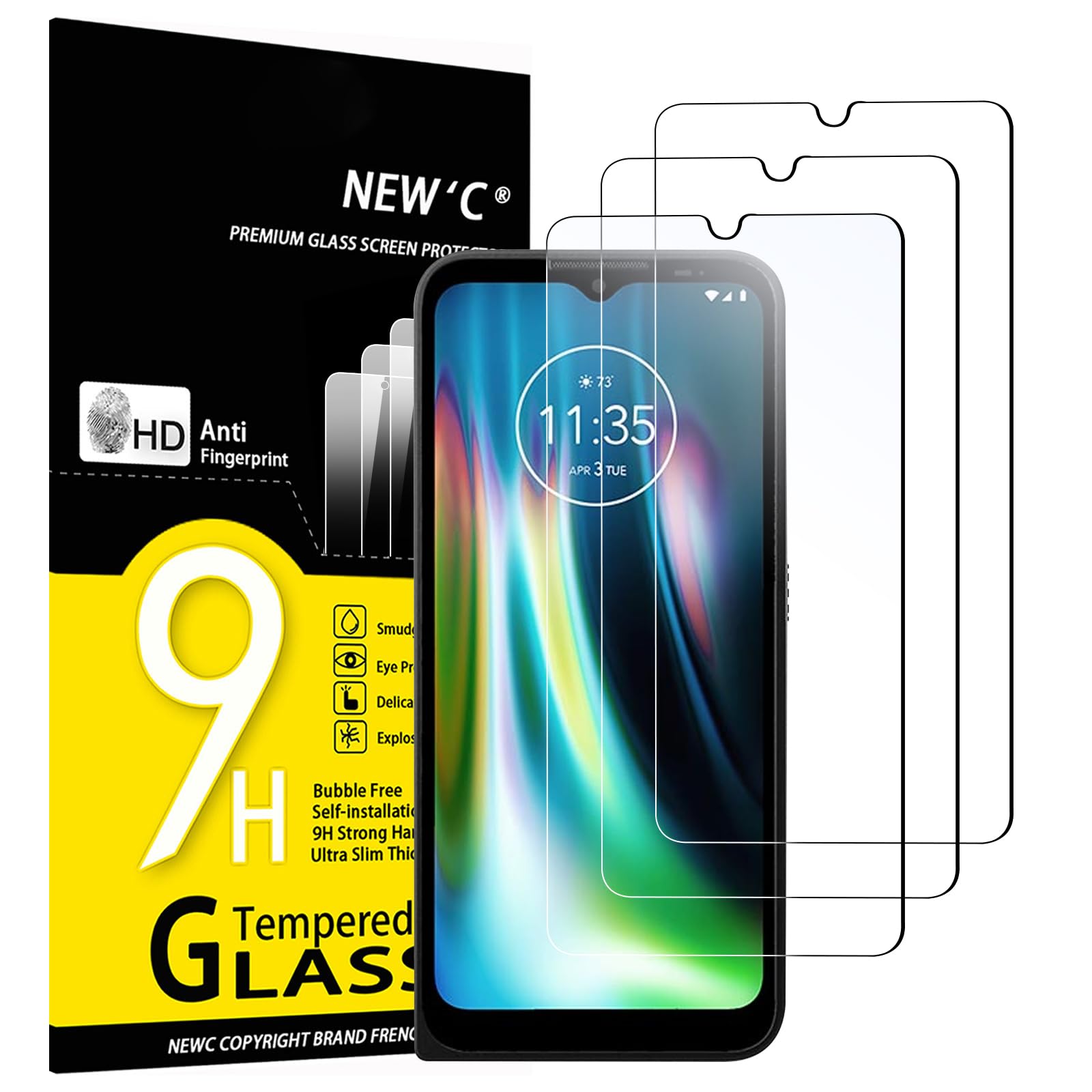 71TdLOhMA3L.jpg Protection d'écran Verre trempé Motorola Defy (2021)