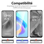 Protection d'écran Verre trempé Oppo A76 - PT01
