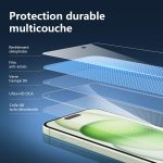 Protection d'écran Verre trempé iPhone 16 Plus / iPhone 15 Pro Max / iPhone 15 Plus - PT05