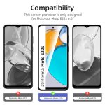 Protection d'écran Verre trempé Moto E22s - PT01