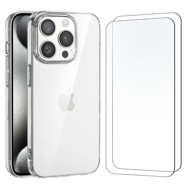 Protection d'écran Verre trempé iPhone 15 Pro