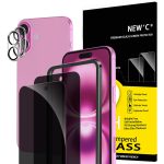 Protection d'écran Verre trempé iPhone 16 Plus