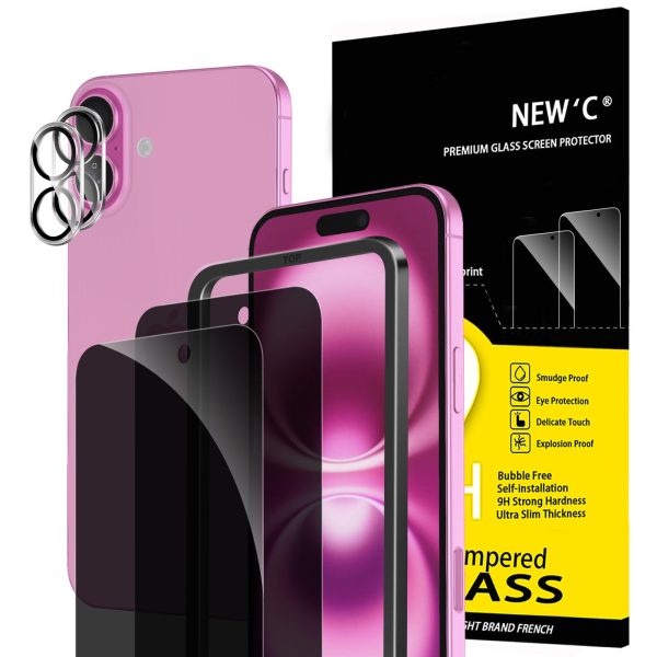 Protection d'écran Verre trempé iPhone 16 Plus