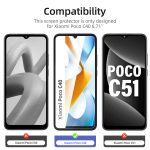 Protection d'écran Verre trempé Poco C40 - PT01