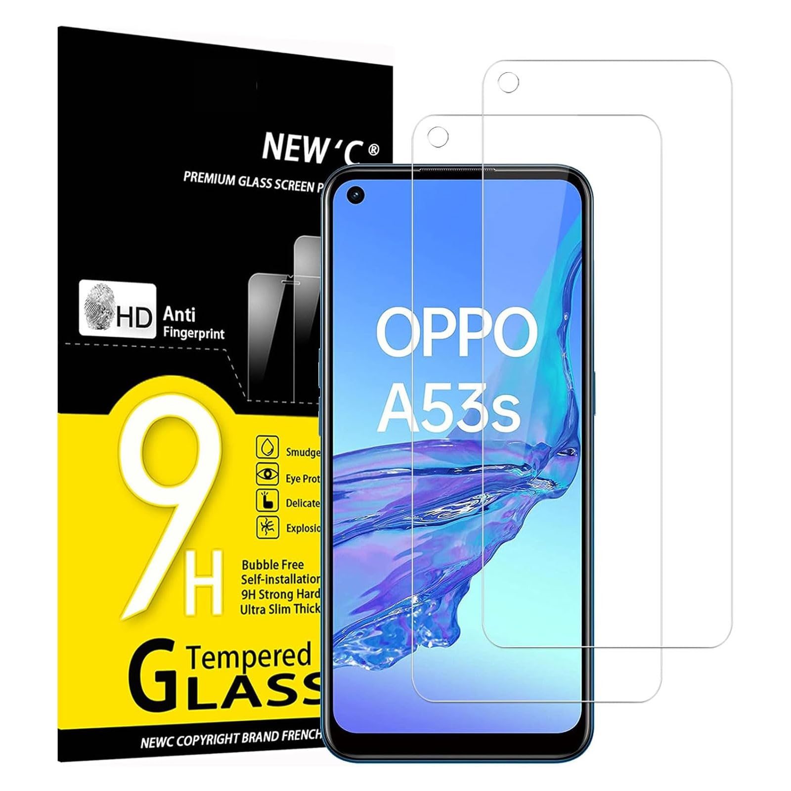 71a64b79nL.jpg Protection d'écran Verre trempé Oppo A53 / Oppo A53s