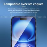 Protection d'écran Verre trempé iPhone 16 - PT02