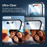 Protection d'écran Verre trempé iPhone 16 / iPhone 15 / iPhone 15 Pro - PT05