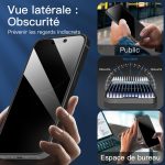 Protection d'écran Verre trempé iPhone 14 Pro - PT05