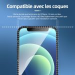 Protection d'écran Verre trempé iPhone 12 Mini - PT02