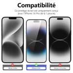 Protection d'écran Verre trempé iPhone 14 Pro - PT01
