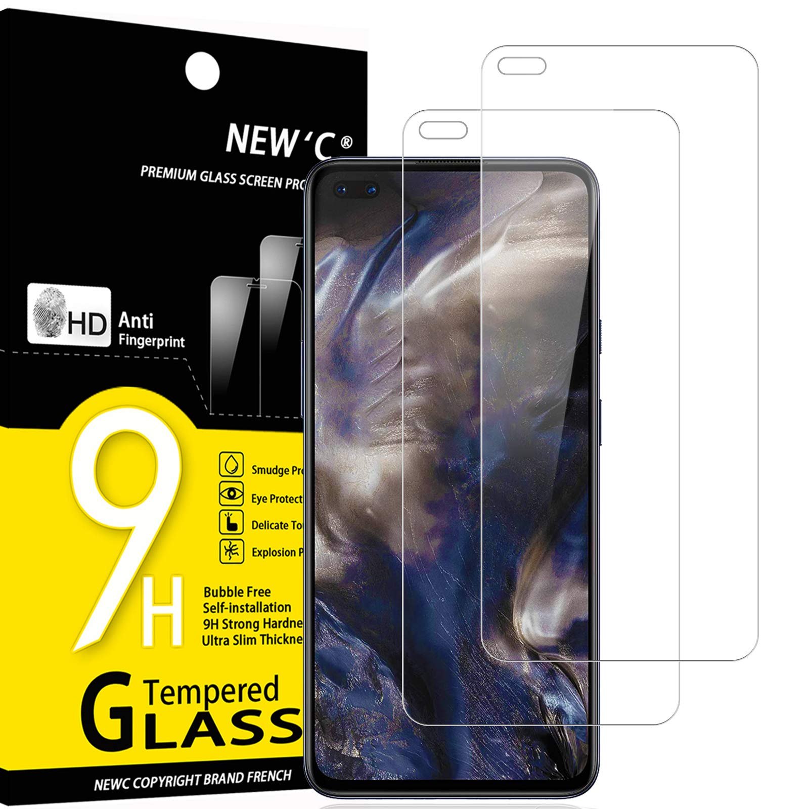 71clO0TB56L.jpg Protection d'écran Verre trempé OnePlus Nord