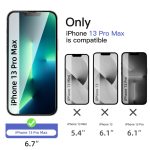 Protection d'écran Verre trempé iPhone 13 Pro Max - PT01