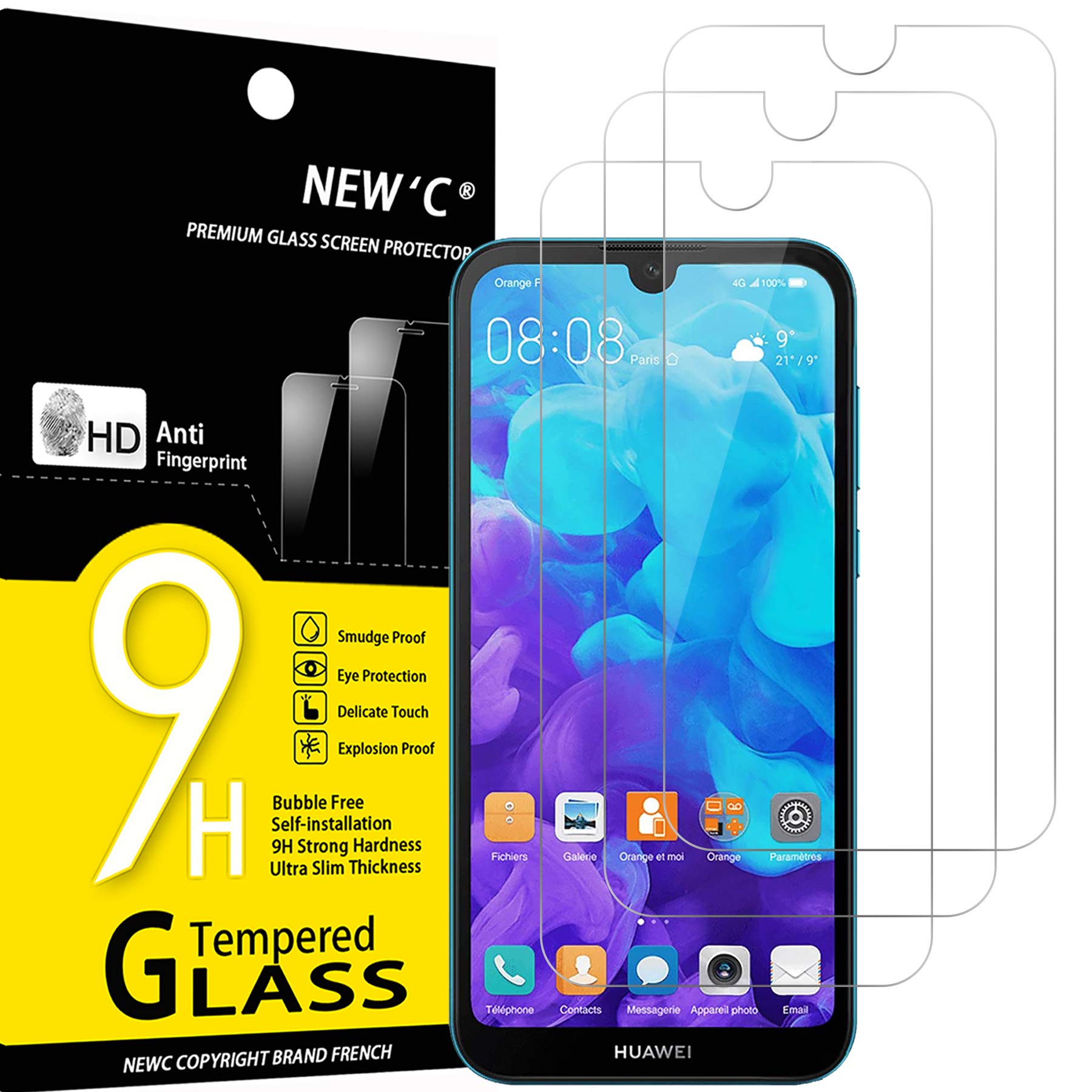 71e26a3ZL9L-1.jpg Protection d'écran Verre trempé Huawei Y5 (2019)