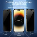Protection d'écran Verre trempé iPhone 14 Pro Max - PT04