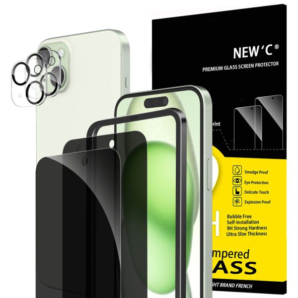 Protection d'écran Verre trempé iPhone 15 Plus