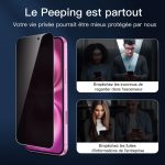 Protection d'écran Verre trempé iPhone 16 Plus - PT04