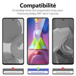 Protection d'écran Verre trempé Galaxy M51 - PT01