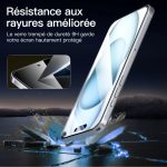 Protection d'écran Verre trempé iPhone 16 Plus / iPhone 15 Plus - PT05