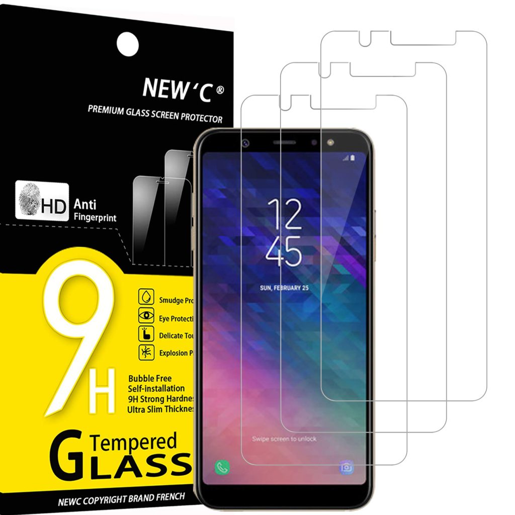 Protection d'écran Verre trempé Galaxy A6 Plus