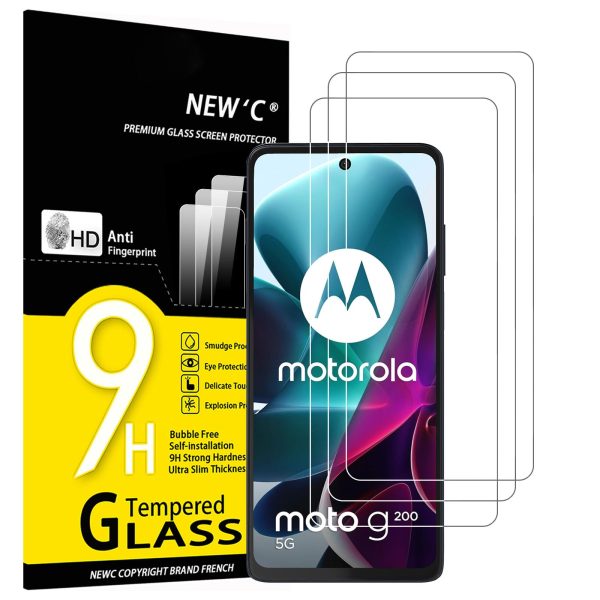 Protection d'écran Verre trempé Moto G200 5G
