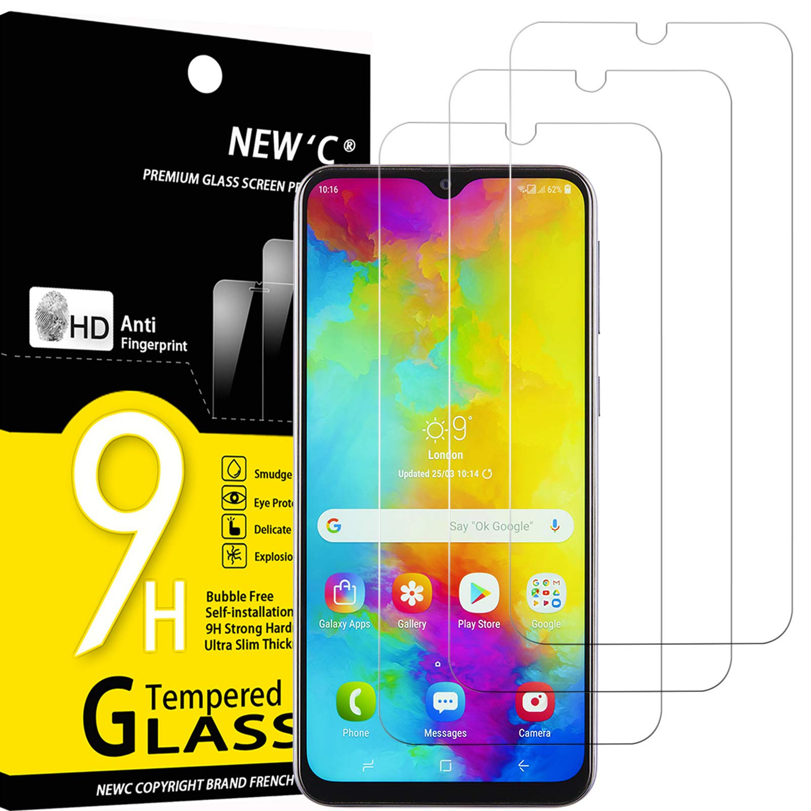 71lD4mJMfL.jpg Protection d'écran Verre trempé Galaxy M20