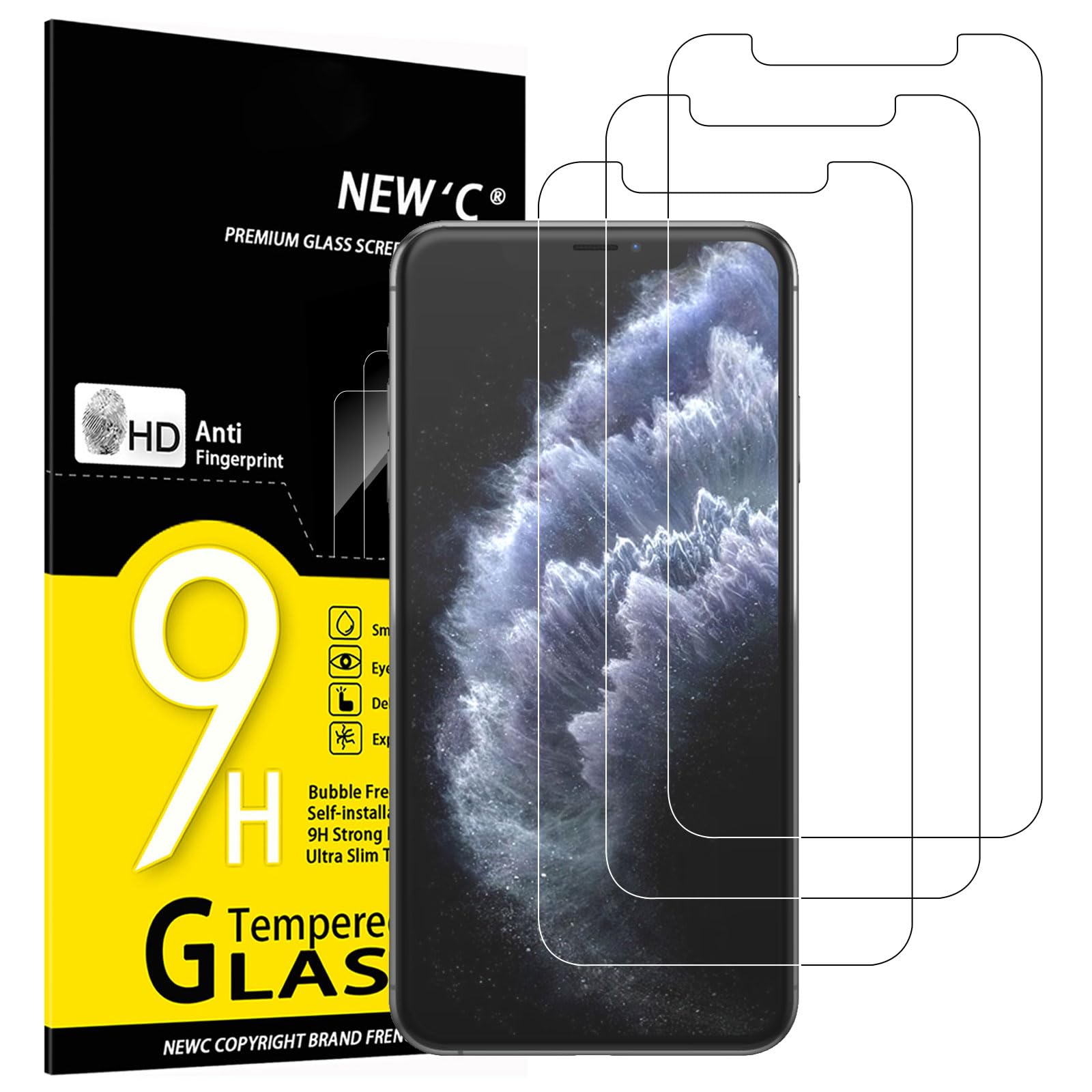71n-oztJfYL.jpg Protection d'écran Verre trempé iPhone 11 Pro Max / iPhone XS Max
