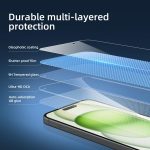 Protection d'écran Verre trempé iPhone 16 Plus / iPhone 15 Pro Max / iPhone 15 Plus - PT05