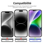 Protection d'écran Verre trempé iPhone 14 Plus - PT01