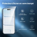 Protection d'écran Verre trempé iPhone Air / iPhone 17 Air - PT03