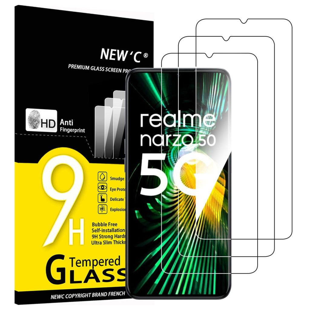 Protection d'écran Verre trempé Realme Narzo 50 5G / Realme Narzo 50i prime