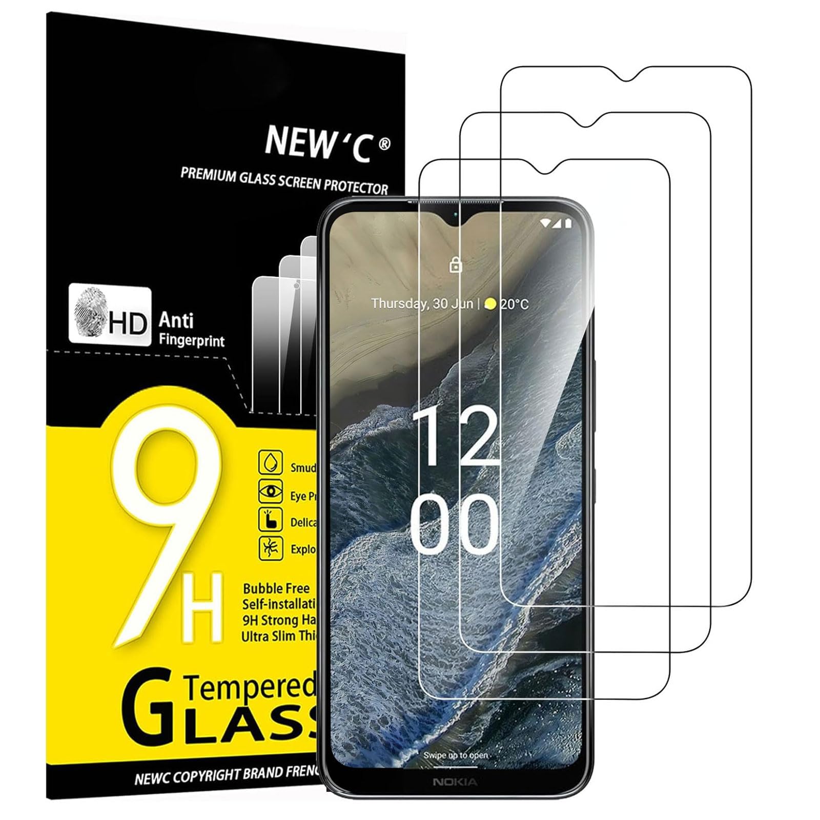 71rlLUZDp4L.jpg Protection d'écran Verre trempé Nokia G11 Plus