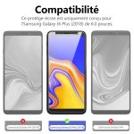 Protection d'écran Verre trempé Galaxy J6 Plus - PT01