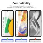Protection d'écran Verre trempé Galaxy A03 Core / Galaxy A04 - PT01