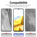 Protection d'écran Verre trempé POCO M5 - PT01