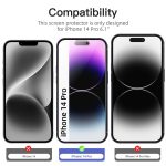 Protection d'écran Verre trempé iPhone 14 Pro - PT01